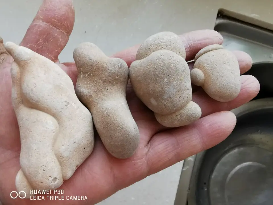 1000g Natural Fairy Stone Natural Concretion Quebec Canada