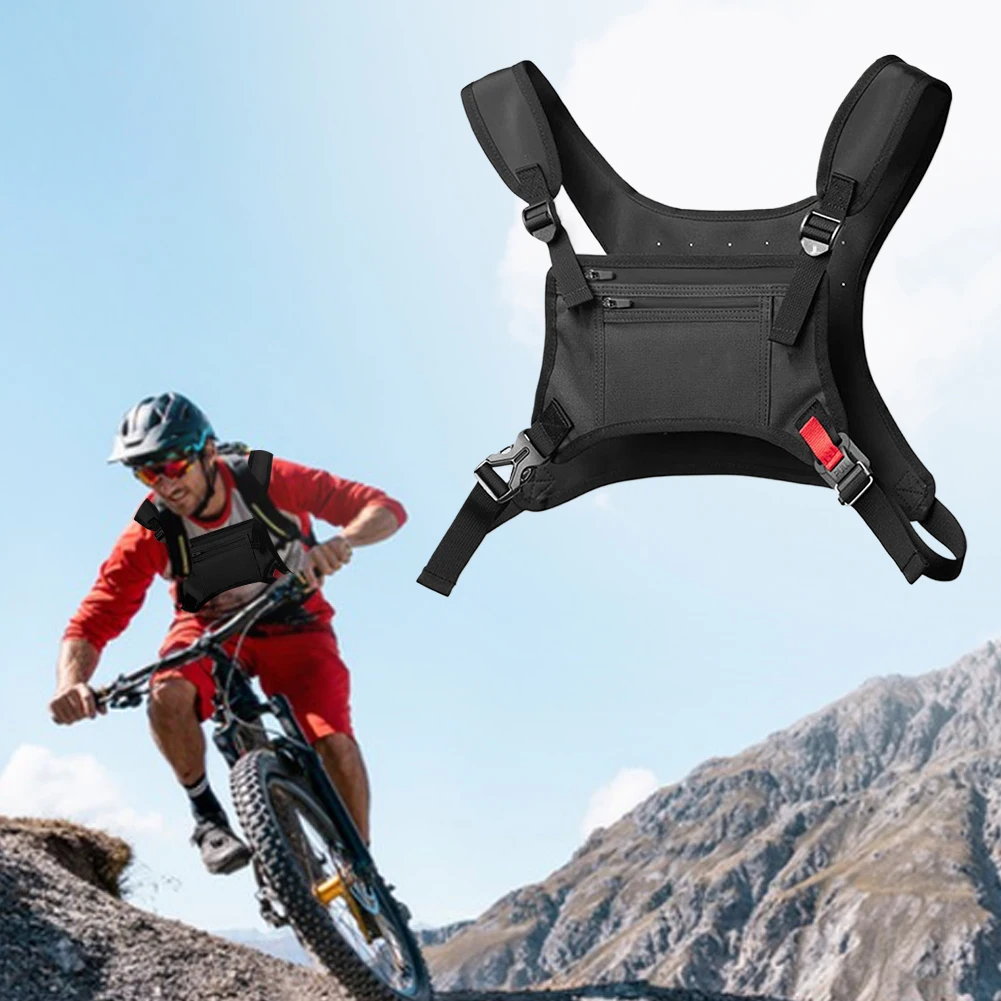 حقيبة صدرية للجري للرجال مع حامل هاتف، حقيبة ظهر للجري، حقيبة خصر للتدريبات والجري وركوب الدراجات