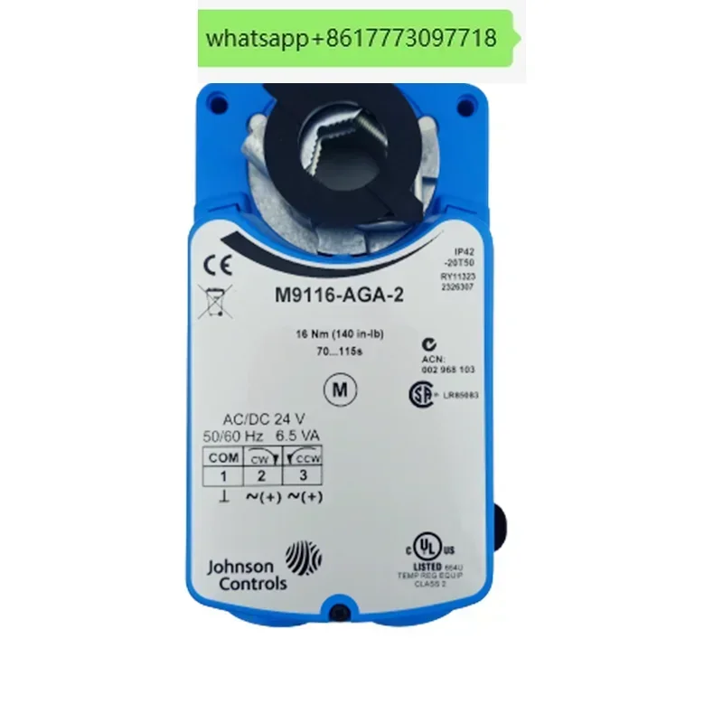 

Johnson M9109 9106 M9116 M9124-AGA-2/4 GGA-2/4 AGC-2/4 damper actuator