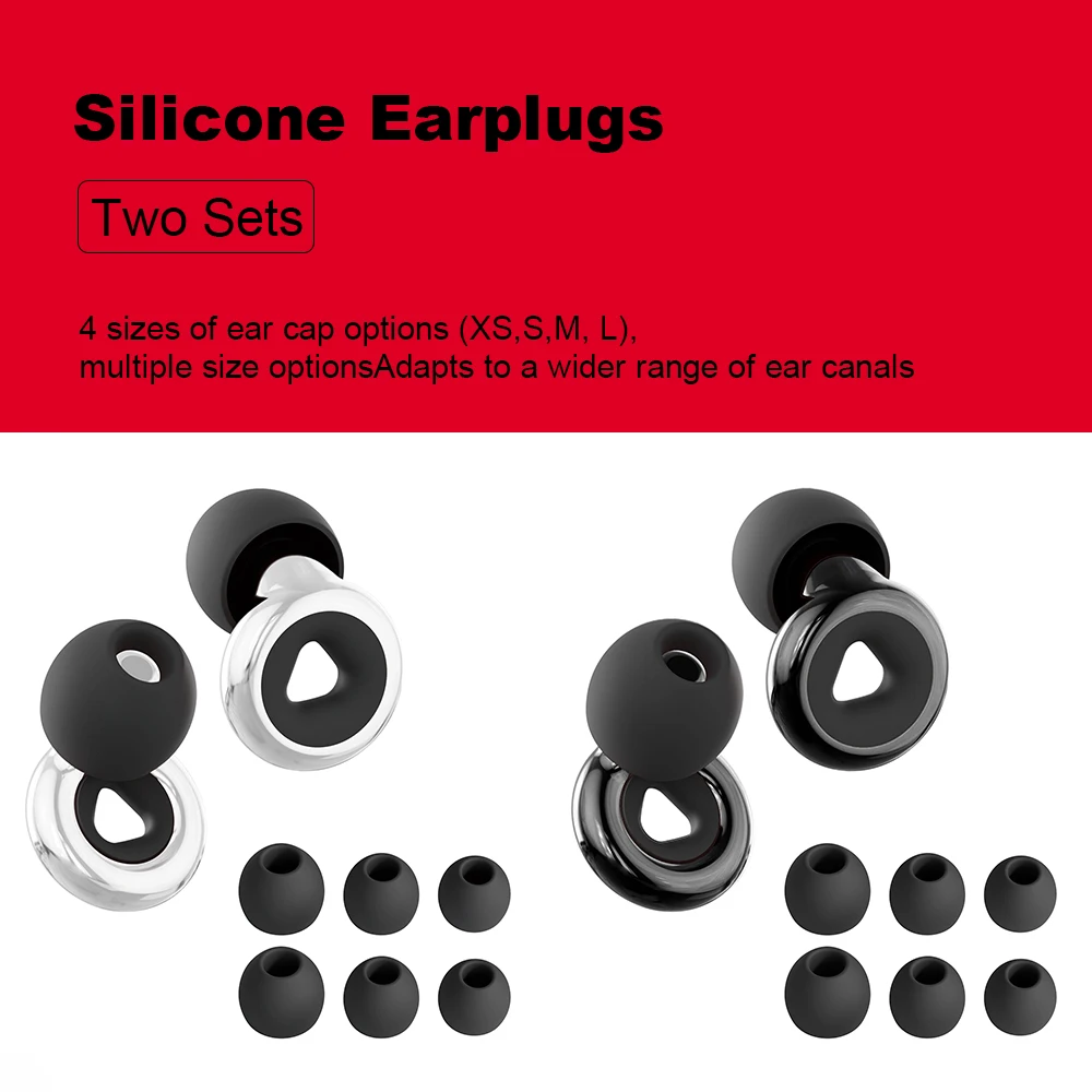 HUAK 2 set di tappi per le orecchie: protezione dell'udito e riduzione del rumore per concerti, DJ, musicisti e eventi dal vivo