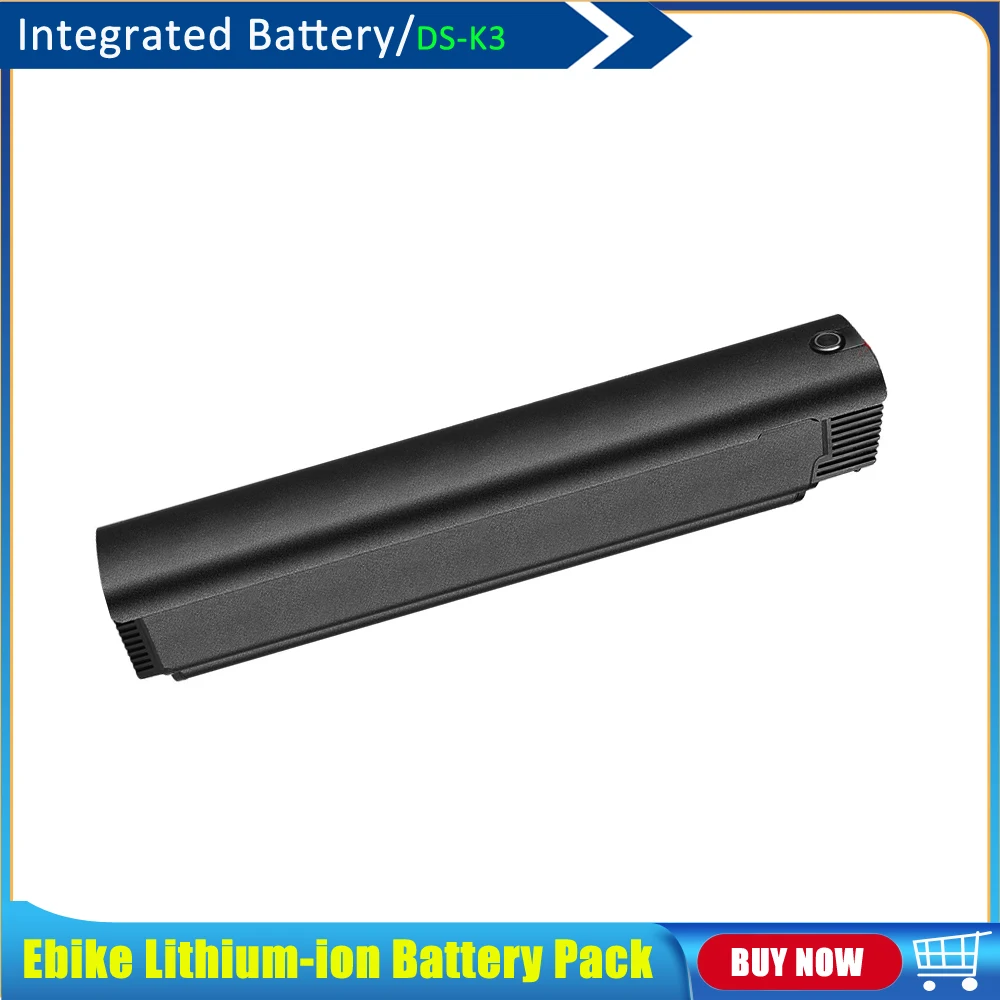 36V 15Ah 540Wh Integrated Lithium Battery Pack for Accolmile Antelope 700C Step-thru Ecity Ebike 250W Bafang M200 Mid Motor