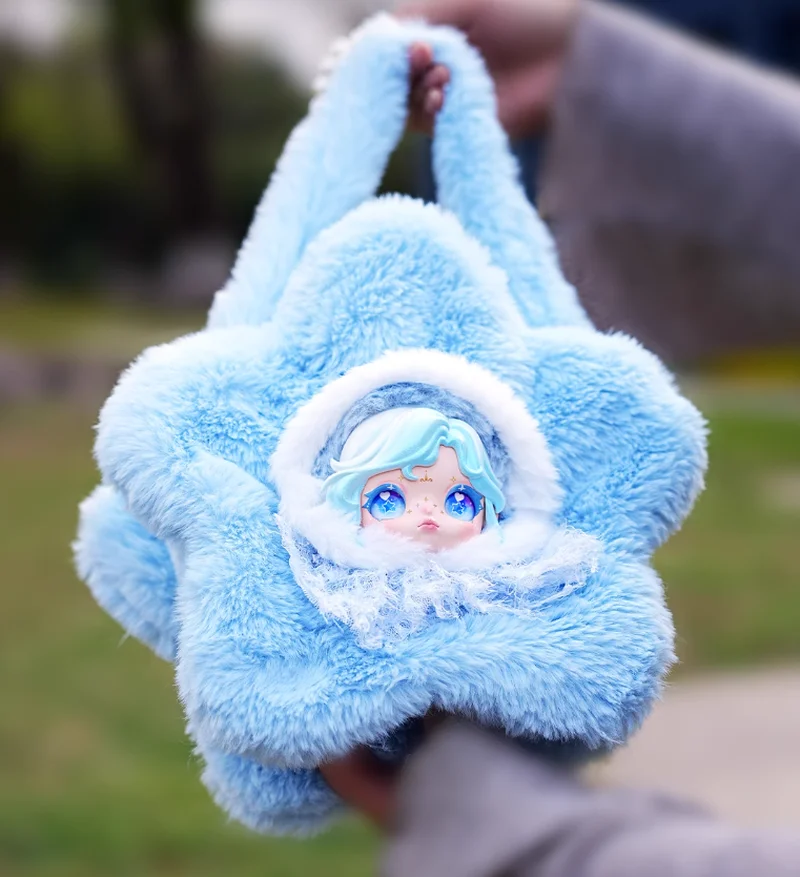 

Виниловая плюшевая сумка Dumia Snow Secret Surprise, подарок на день рождения для девочек, модная загадочная сумка через плечо, игрушка-мессенджер