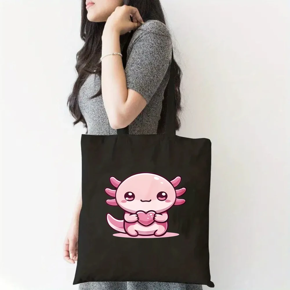 

Unicorn Love Hug Printed Shoulder Bag Reusable Foldable Eco Friendly Shopping Bag Women's Handbag Gift