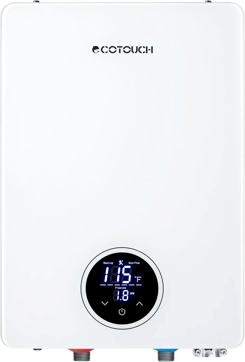 Water Heater Electric, ECOTOUCH 14kW 240V on Demand Electric Water Heater Instant Hot Water Heater Under Sink Point of