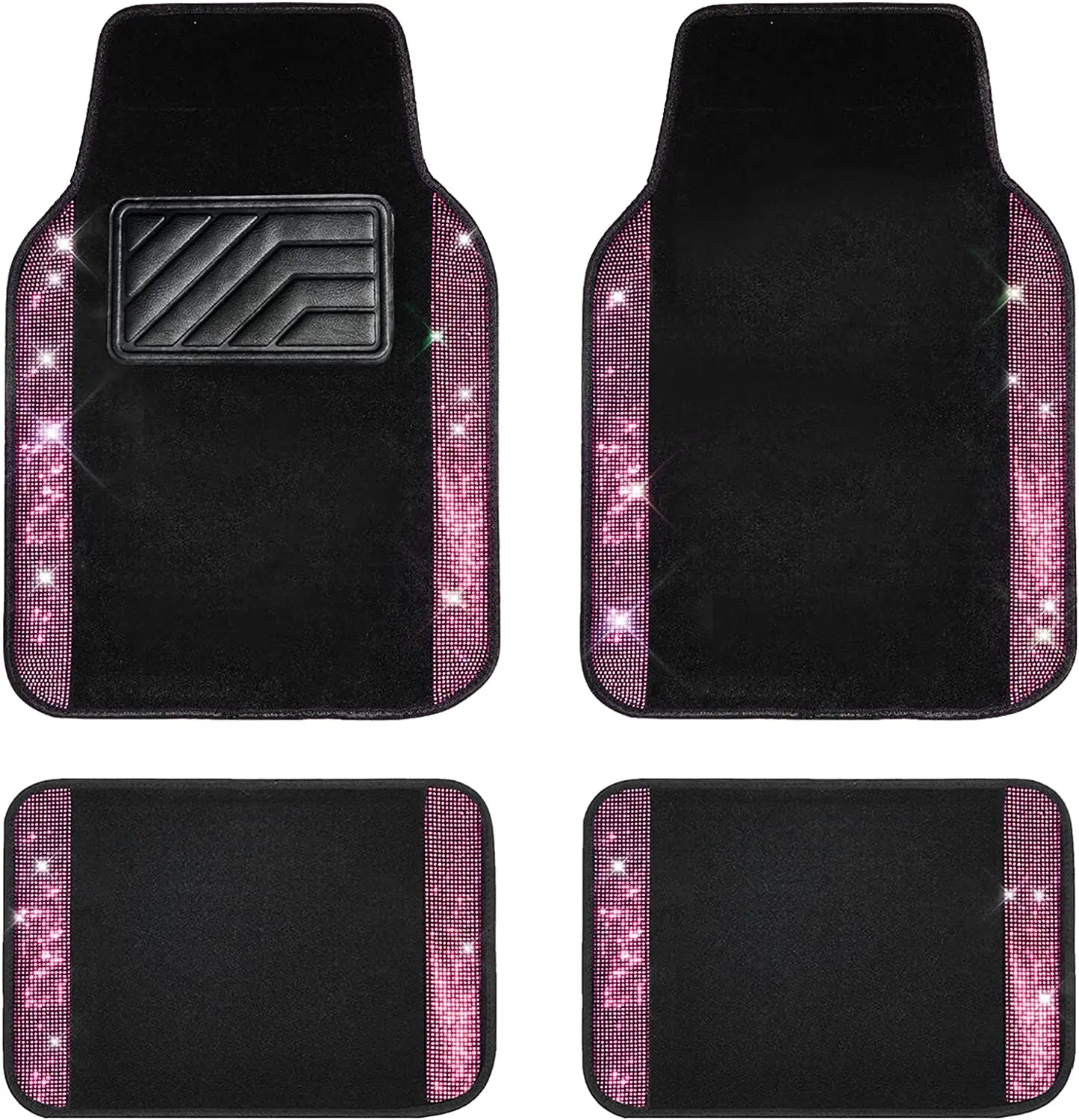 Pink Auto Floor For Buick Enclave Encore Lacrosse Excelle Regal Verano Century Cascada Rainier Enclave Car Floor Mat For Girls