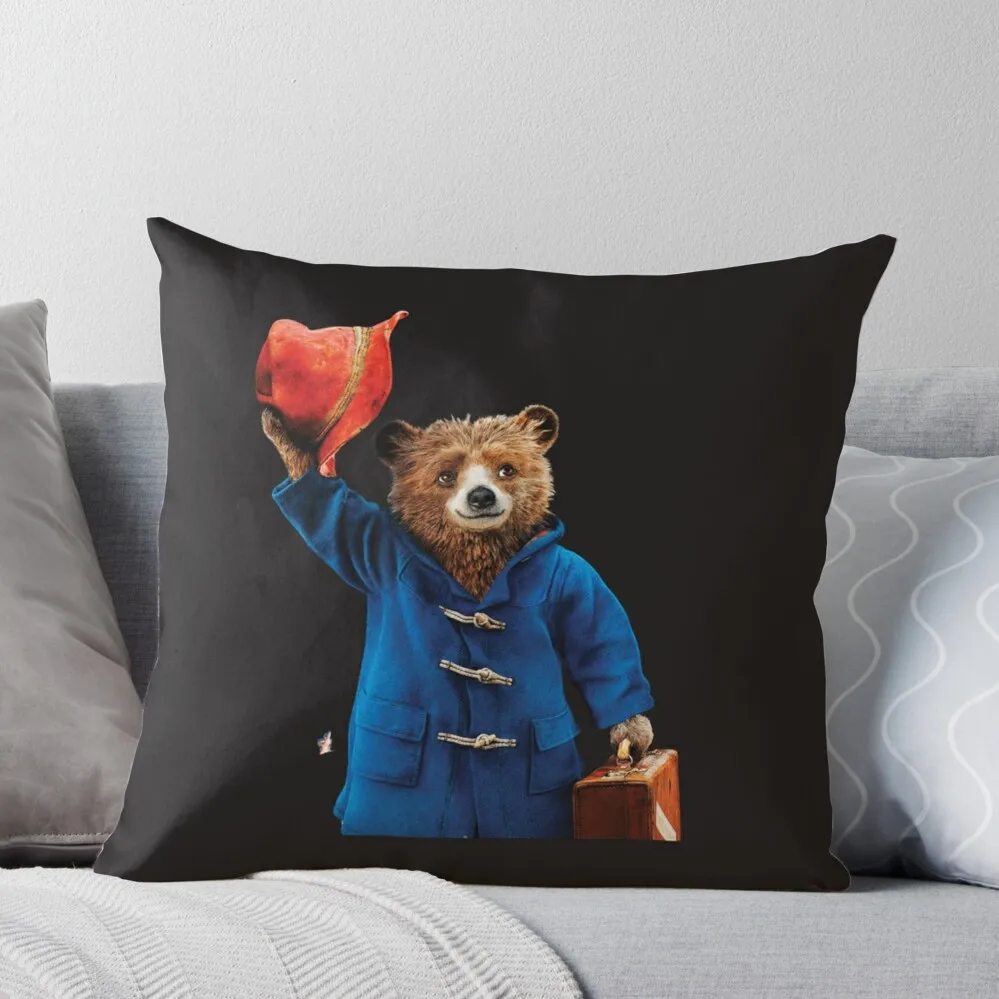 paddington bear Throw Pillow Cushion Cover Pillowcases Bed Cushions