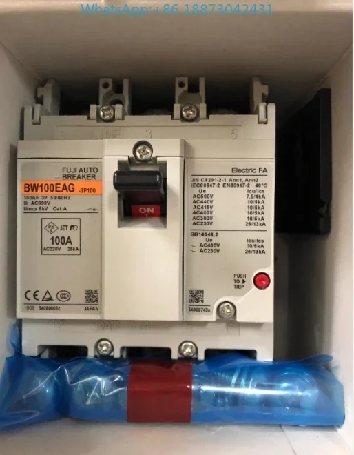 

Original genuine plastic case circuit breaker BW100AG 3P100A