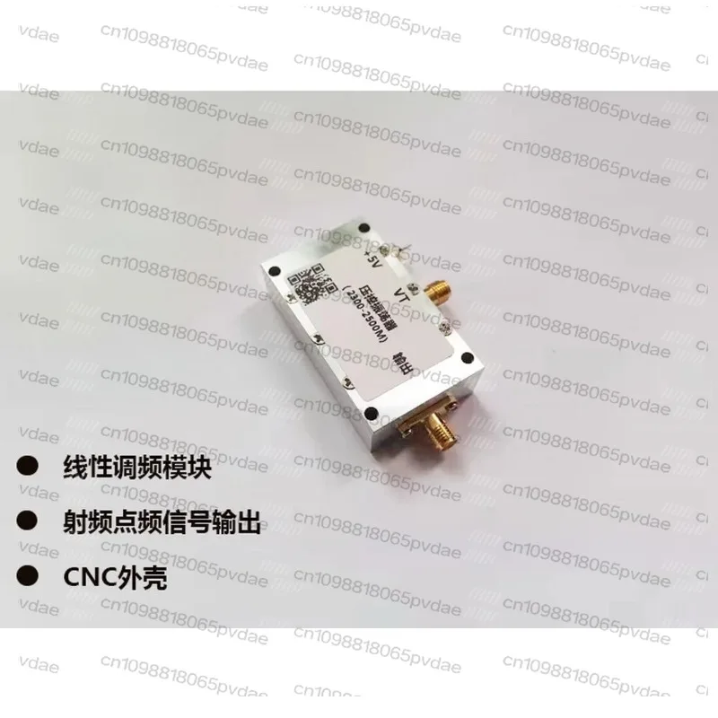 400-6000MHZ RF voltage controlled oscillator linear frequency modulation module VCO point frequency sweep signal source radar
