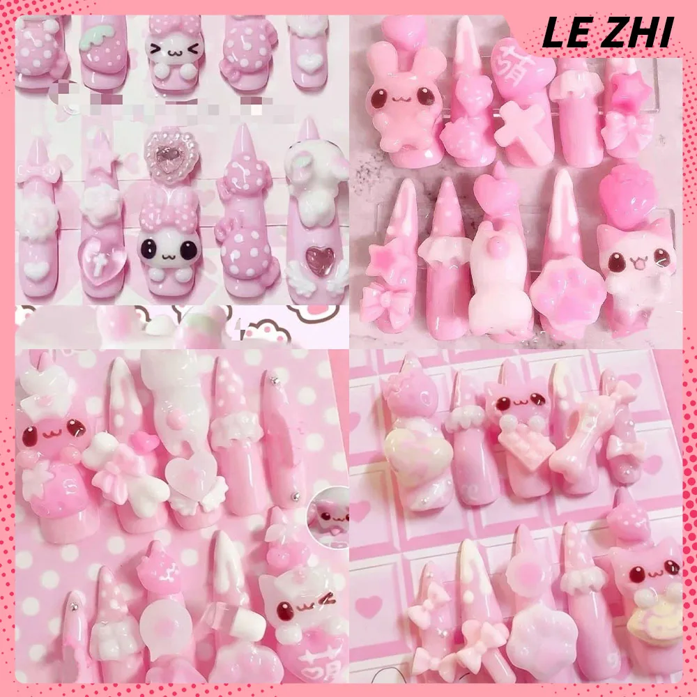 unhas-posticas-artesanais-3d-rosa-jirai-kei-kawaii-com-gato-coelho-laco-ponto-de-onda-coracao-perola-e-urso-de-desenho-animado-–-presentes-de-aniversario
