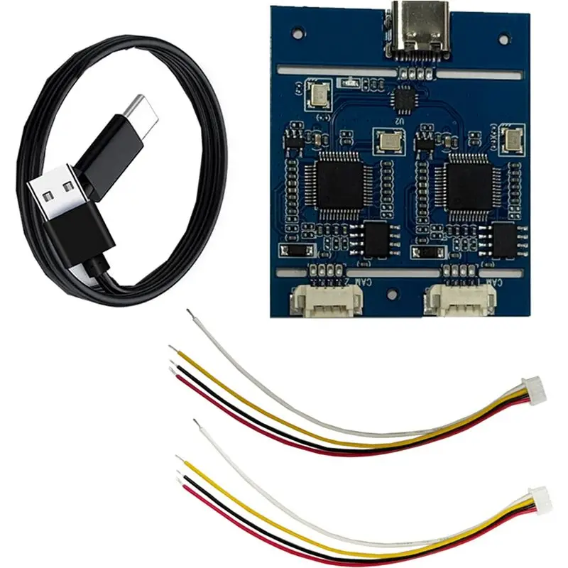 AV/CVBS Video To USB Conversion Module 2 Channel 1080P Output Capture Card UVC Free Driver For Android Systems