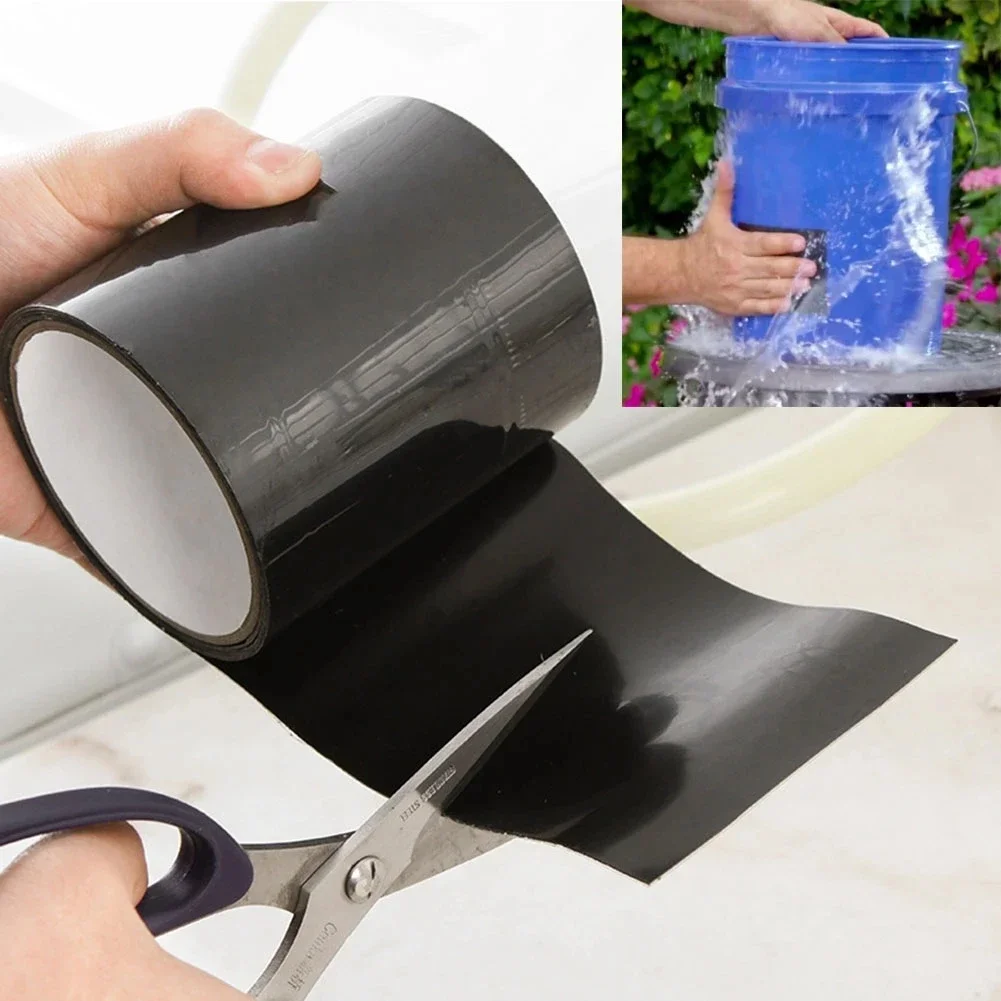 Patch PVC Pipe Super Strong Waterproof Tape Stop Leaks Seal Repair Tape Performance Self Fix Tape  cinta adhesiva transparente