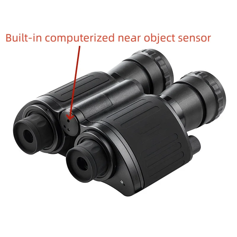 5X Dual Tube Night Vision Glasses Magnifying Night Vision Device for Wildlife Observation
