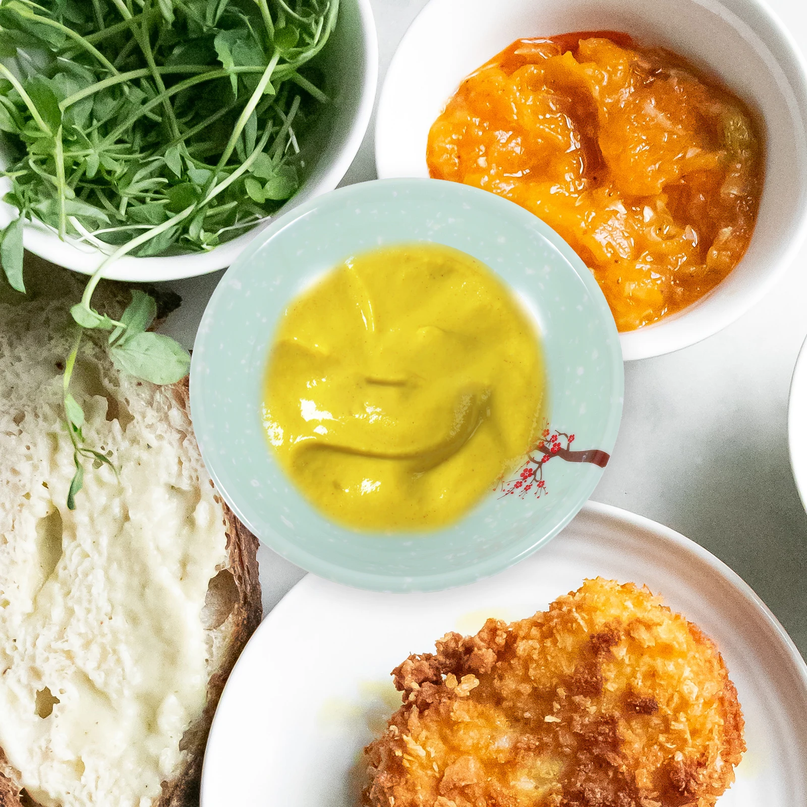 

6 Pcs Sauce Plates Melamine Dipping Bowls Firm Food Grade Environmental Safe Condiment Containers Serving Dishes