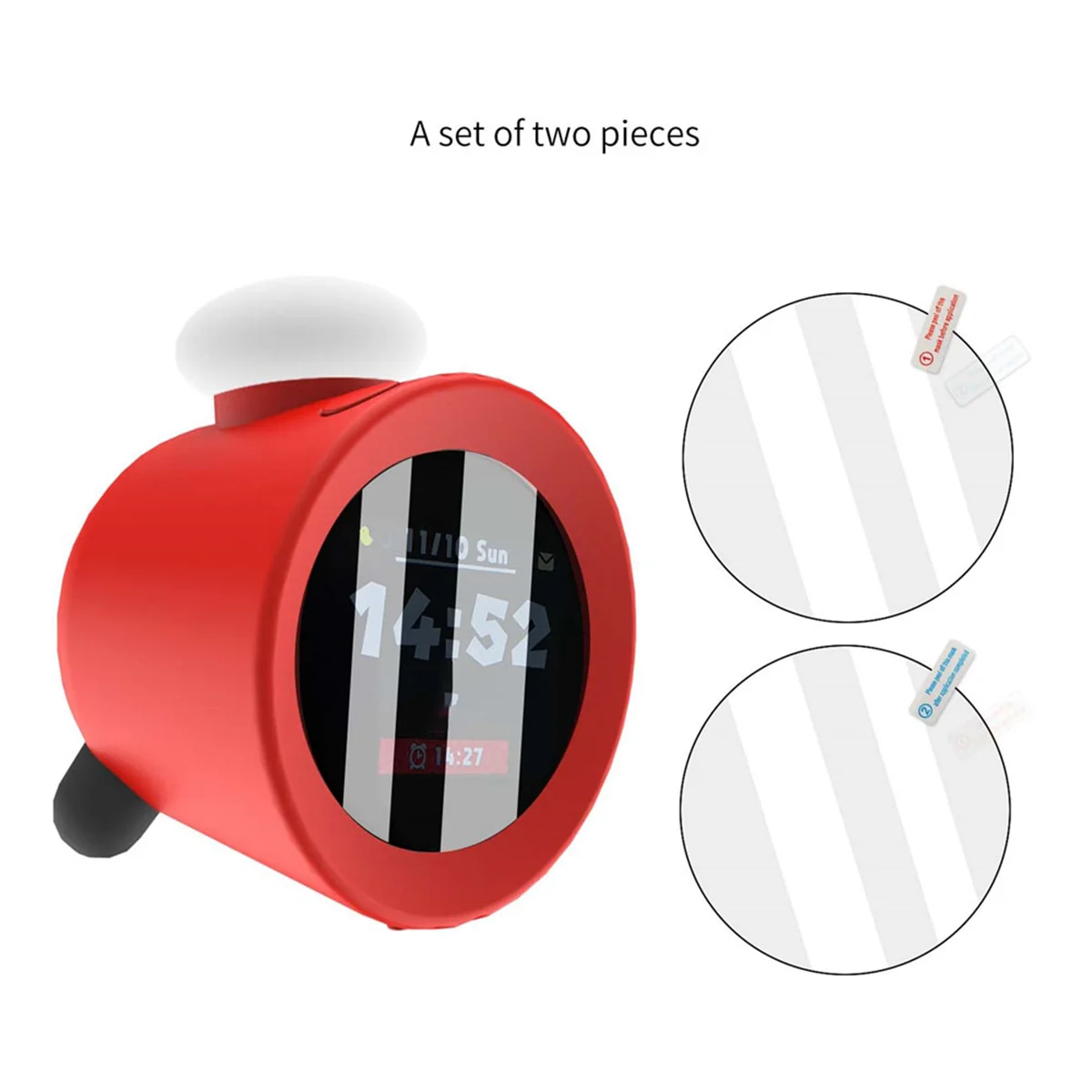 Hot! Screen Protector for Nintendo Sound Clock Alarmo Accessories Protective Film Anti-Bubble Non-Breakable Flexible HD Clear