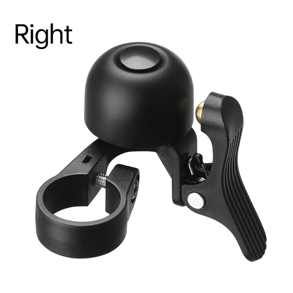 Bicycle Bell Left Right-Handed Users Bike Bell Clear Long Sound Bike Ring Bell For 22.2 Mm Handlebars Diameter