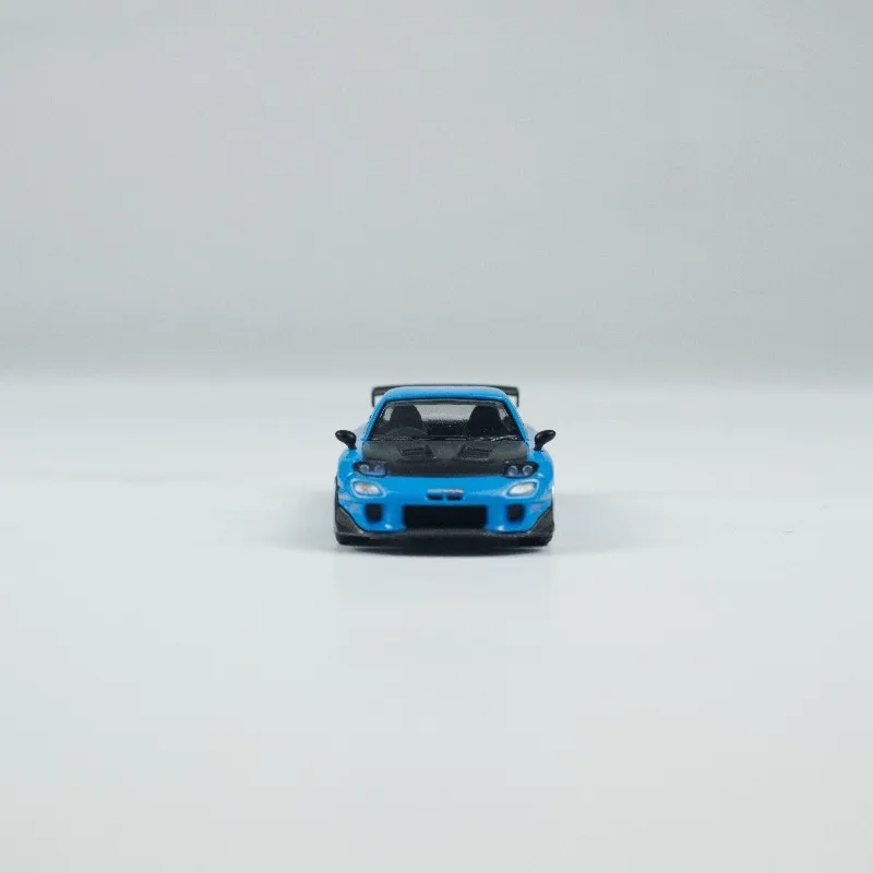 MINIGT 1/64 RX-7 RE 20B Motore a tre rotori Giocattolo in lega Veicolo a motore Pressofuso in metallo Modello Regali