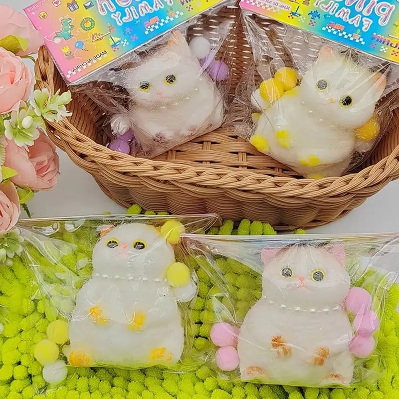 

Игрушки для сжимания кошек TPR Большой кот Трехмерные игрушки для щипцов Супер милая игрушка для снятия стресса Кукла Расслабляющая игрушка Большой кот Щипки игрушки