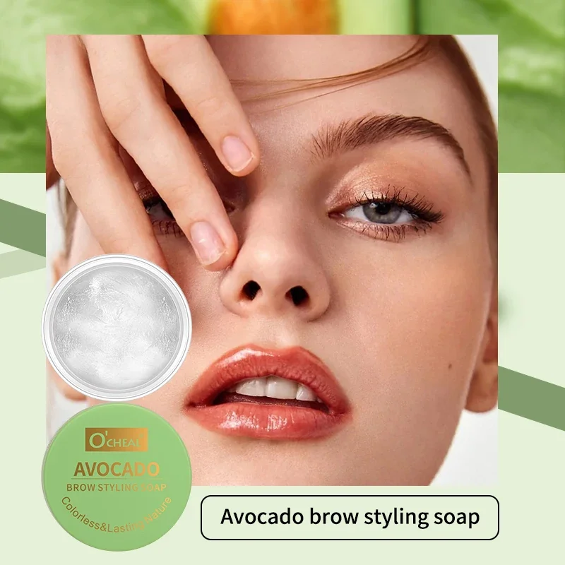 

Transparent Color Less 3d Shaping Wild Eyebrow Styling Cream Fast Dry Waterproof Long-Lasting Eyebrow Wax Brow Styling Soap