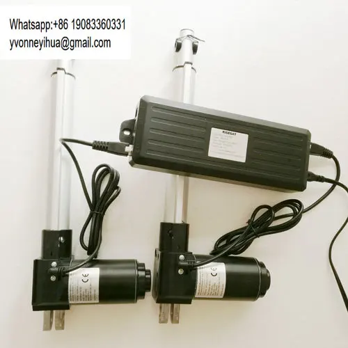 Telescoping Linear Actuator 2pc Synchronously Moving System 6000N With Hall Sensor