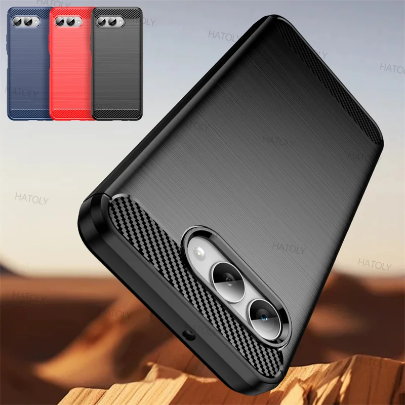 Für T-Mobile T Phone 3 Hülle T-Mobile T Phone 3 3 Pro Cover Stoßfestes Silikon gebürstetes TPU Schutzhülle T-Mobile T Phone 3