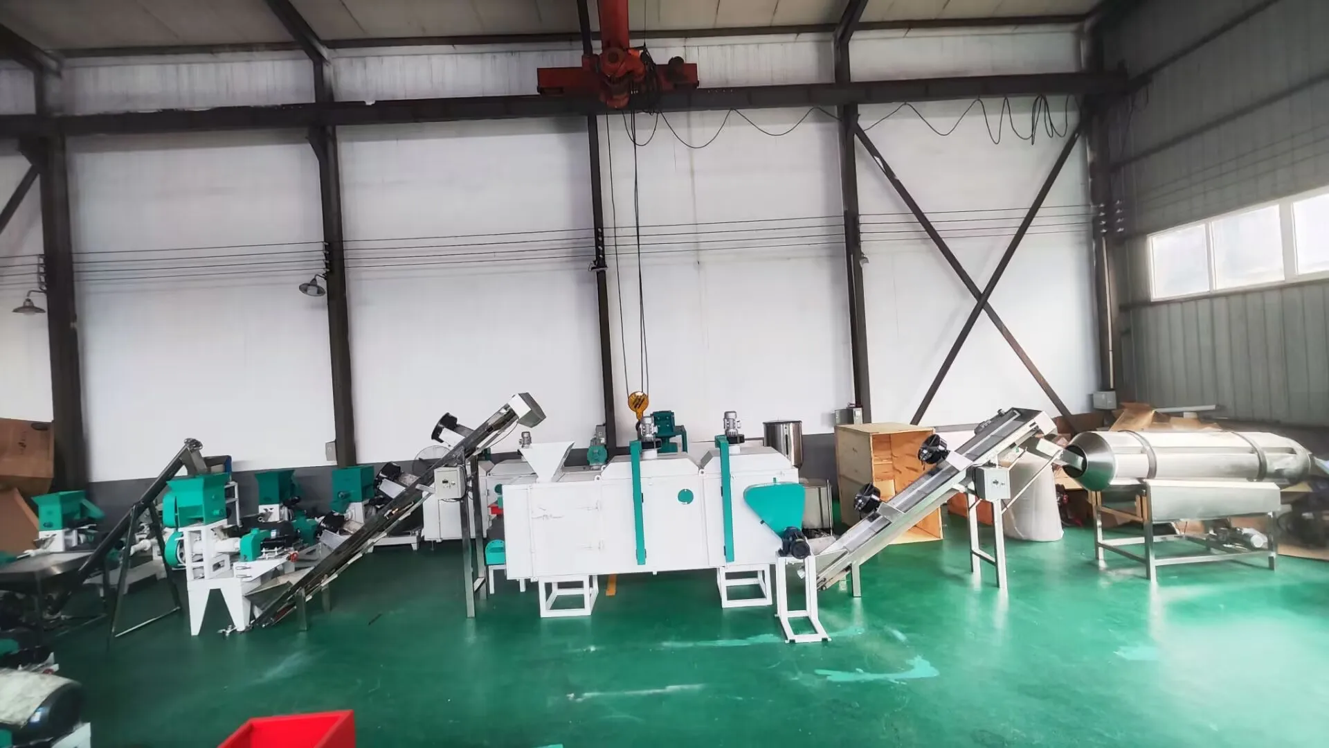 Image 5: Ligne de production de snacks à base de maïs, système de fabrication de snacks à base de riz et de maïs multifonctionnel à base d'extrusion à vis HJ-DGP60