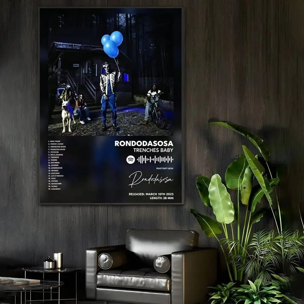 POP Trenches Baby Rondodasosa    Good Quality Prints and Posters Waterproof Paper Sticker Coffee House Bar Posters Wall Stickers