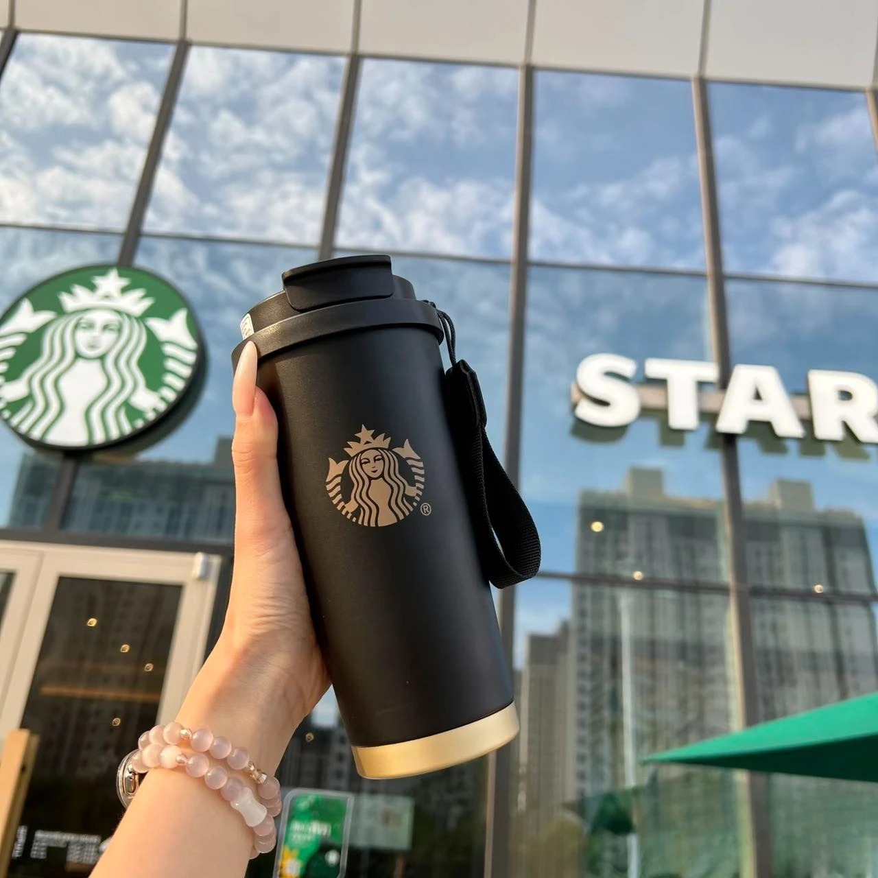 Starbucks 2025 New Stainless Steel Thermos Premium Black Insulated Coffee  Mug Perfect Holiday Gift - AliExpress 15