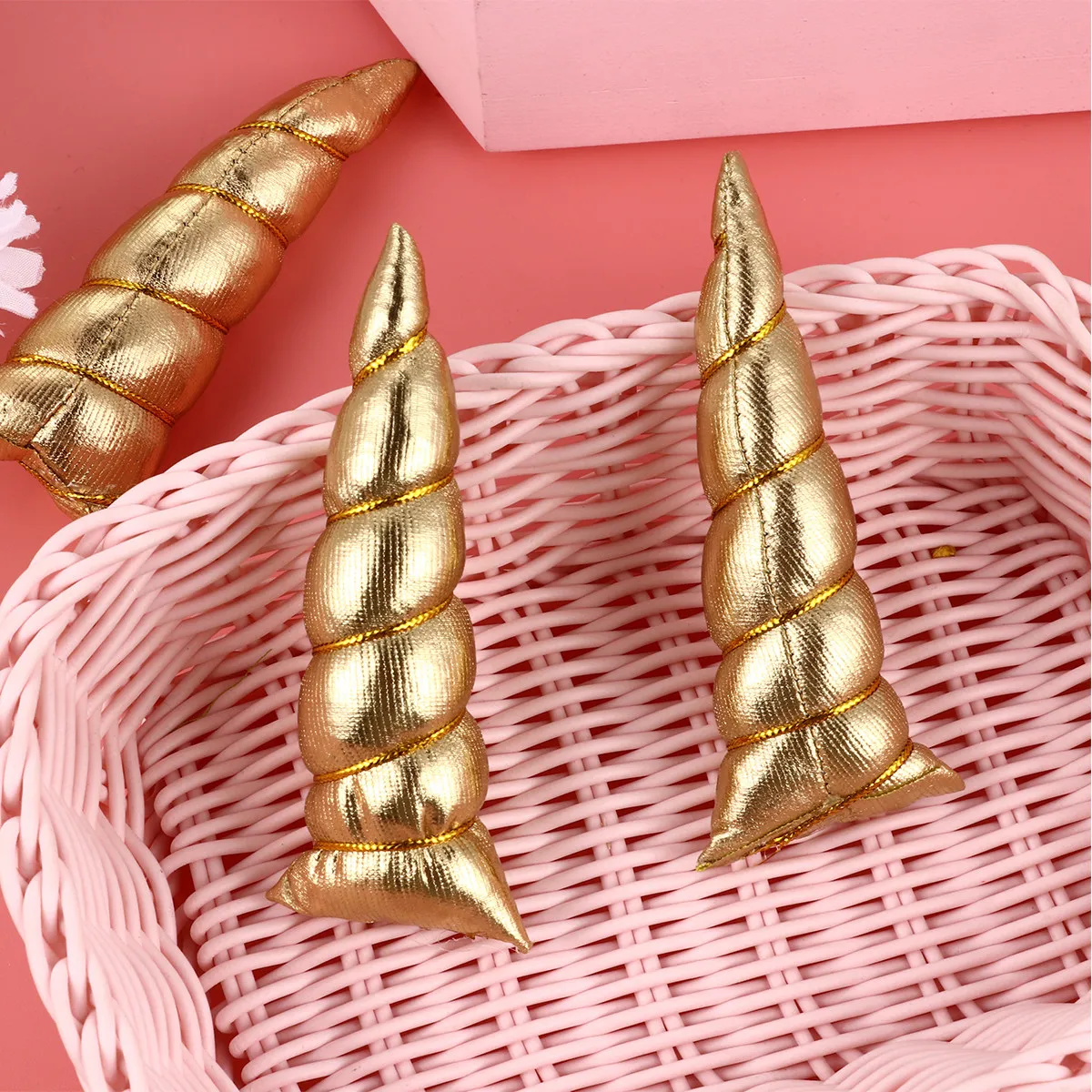 

10pcs Hoop Party Unicorn Headdress Hair Accessories Carnival Halloween Headband Decor Headdress