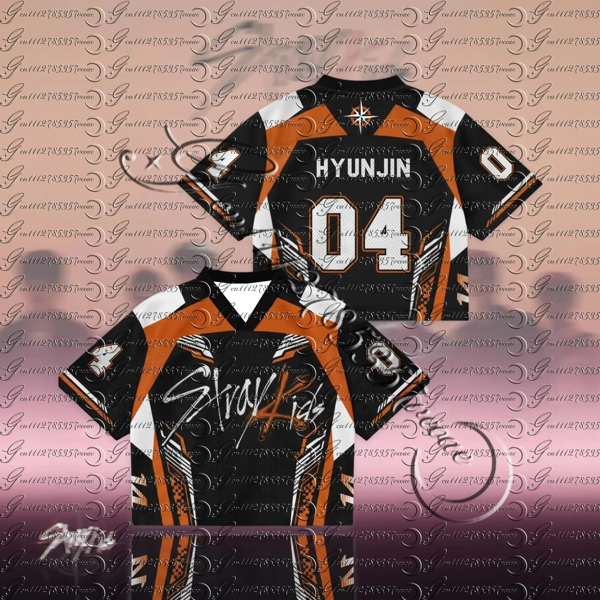 2026 Neues Orange Season Come Back Trikot Geschenk für die Fans – Locker sitzende, atmungsaktive, schnell trocknende Kurzarm-Tops für Herren und Damen – Familien-Partnerlook – Detail 6