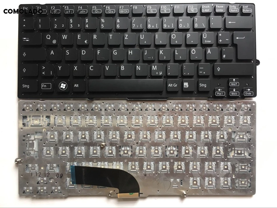 GR Germany keyboard For SONY VAIO VPC-SD VPC-SA SB SD LA SB SD-113T SD47EC VPCSD19EC SD19EC black keyboard GR Layout