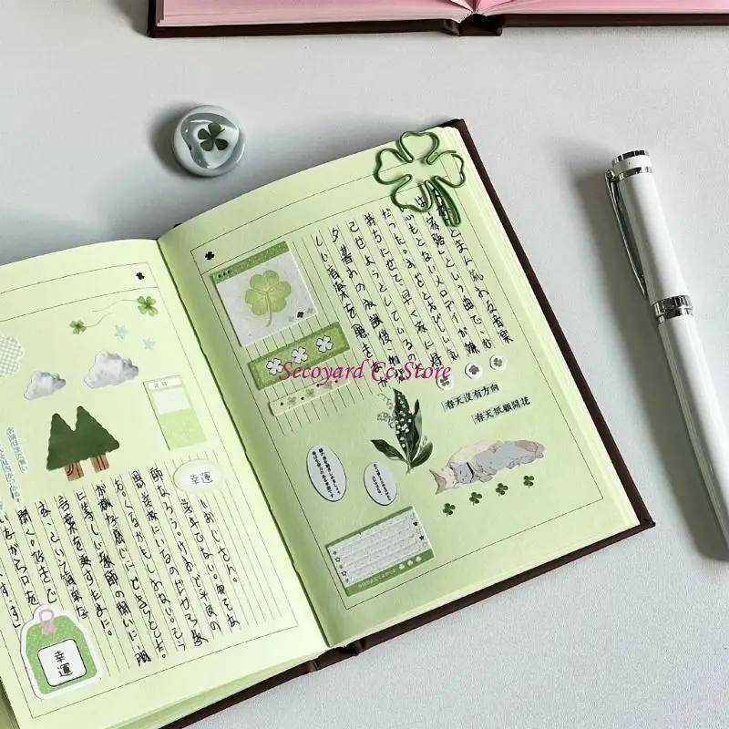N3UC Hardcover Notebook With 128 Pages PU Leather Hardcover Journal For Note Taking