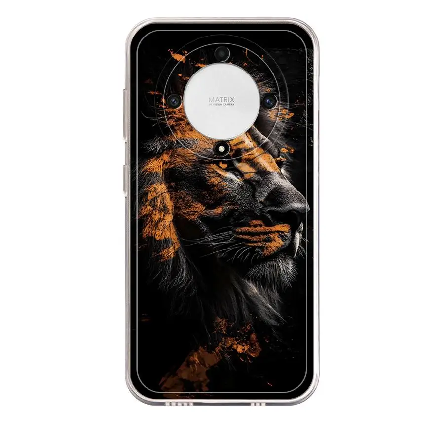เคสโทรศัพท์ลายเสือสุดเท่ สำหรับ Honor X8a X8b X9b X7b X8 90 Lite X9a