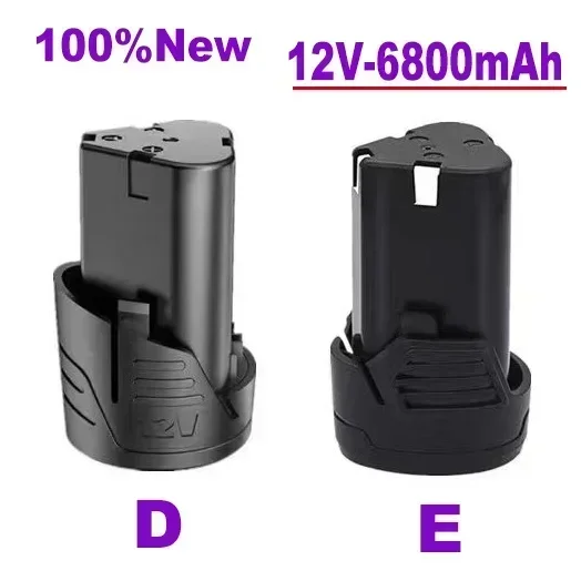 

100%.New.Universal 12V 6800mAh Rechargeable Li-ion Lithium Battery For Power Tools Electric drill Electric Screwdriver Battery