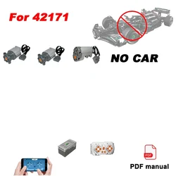 NEW App Control Technical Power Function Motor Parts 42171 F1 W14 E Performance APP Programing Car RC