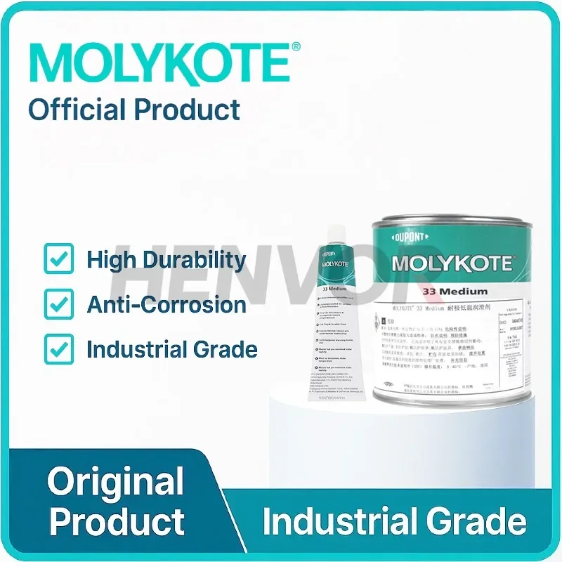 Molykote 33 Medium 100g - High-Performance Lubricant | Excellent Lubrication Protection | Ideal for Medium Load Equipment