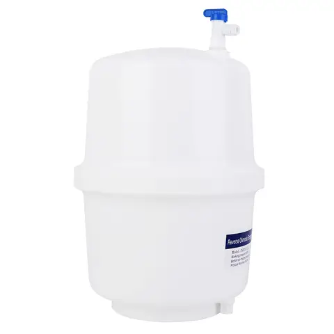 3.2 Gallon Pressurized Water Tank, Reverse Osmosis Ro System Tank, Ball Valve for Ro Systems, Ideal for Home Purification