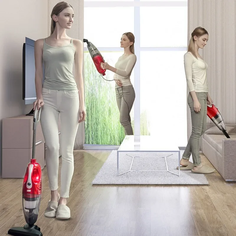 Plug-In Home Vacuum Cleaner, 1200W Portable Model, Handheld Design for Effective Vehicle Cleanup and Home Maintenance