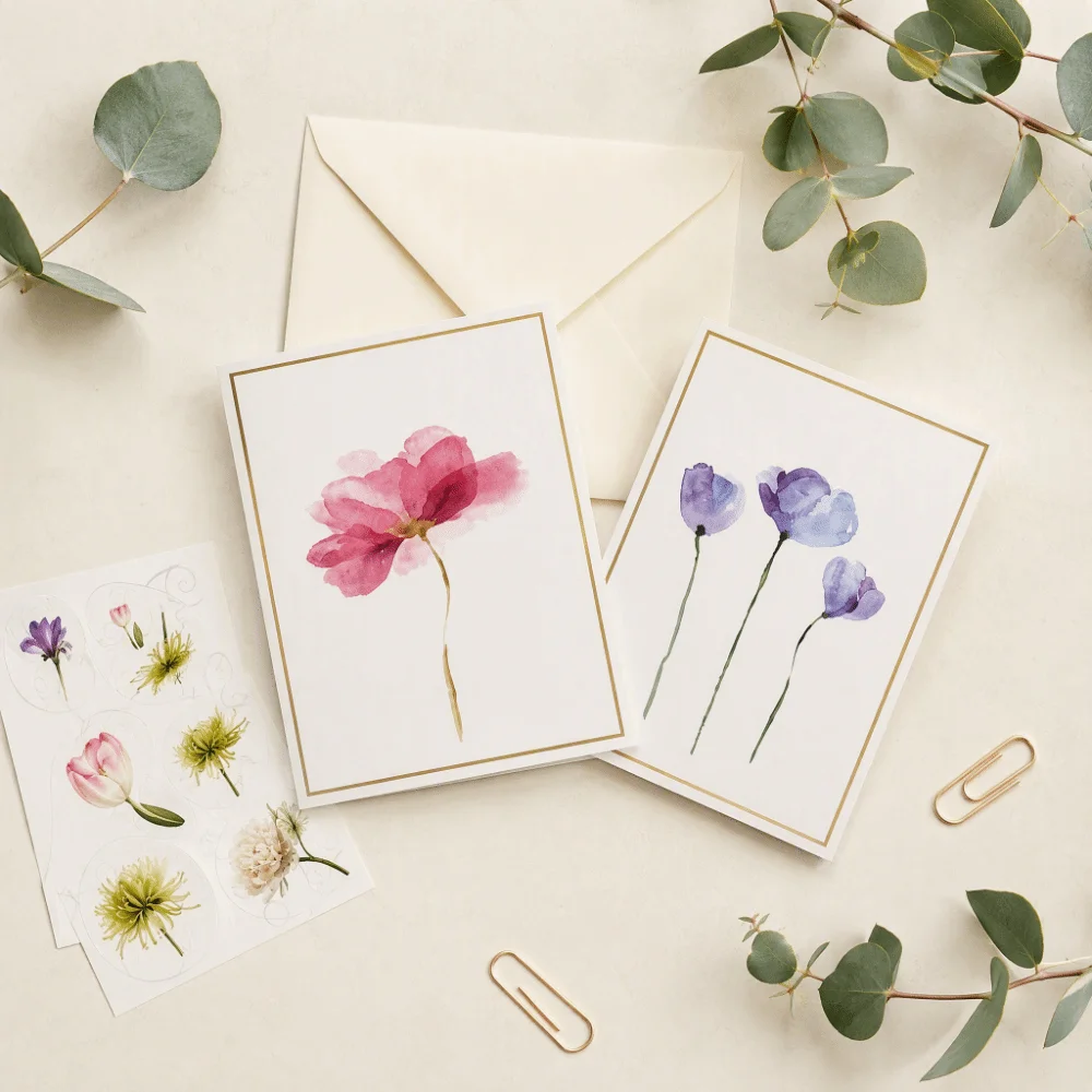 Greeting Cards Blank Greeting Cards Matching Envelopes Handmade Blank Note Cards Smooth Writing Paper Eco Friendly