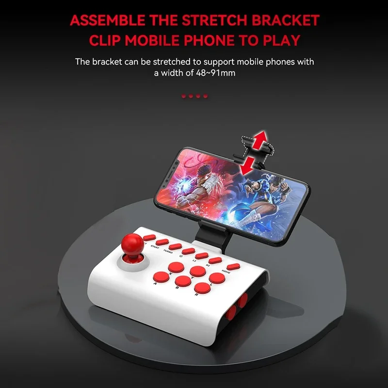 Wireless Arcade Game Console+2.4G Adapter Bluetooth Joystick Controller For Nintendo Switch PS4 PS3 PC Mobile Phone Durable C