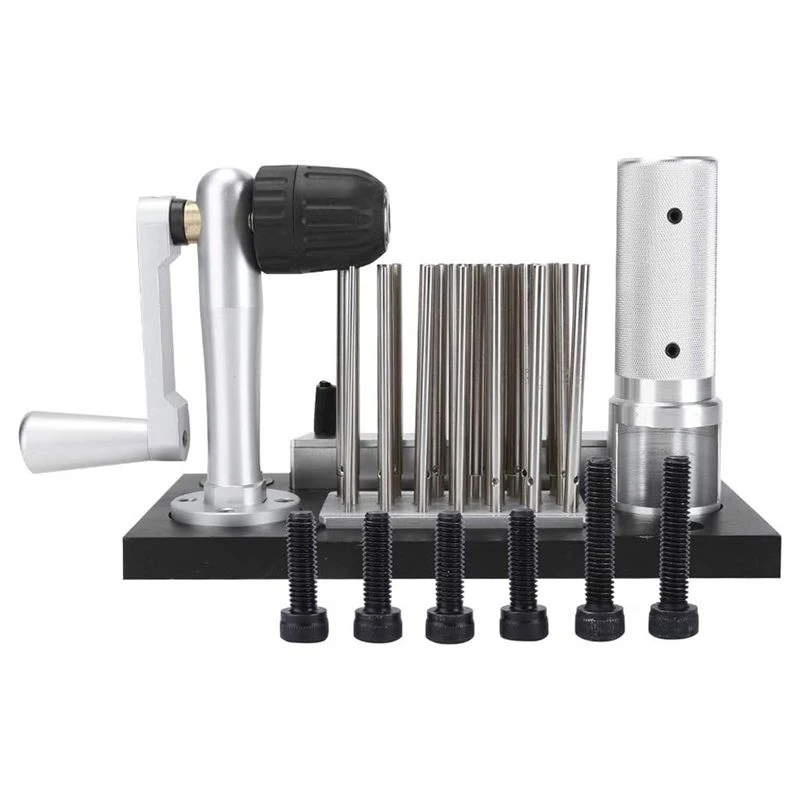 Eco-Friendly-Stainless Steel Jump Ring Maker Jewelry Tool, Efficient Winding And Cutting For Jewelry Processing With 20 Mandrels