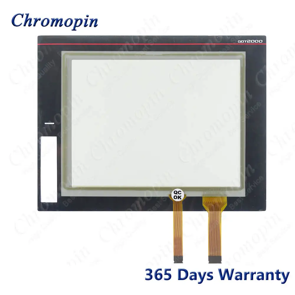 GT2708-STBA GT2708-VTBA Touch Screen Glass Panel Digitizer for GT2708-STBD GT2708-VTBD Touchscreen with Front Overlay