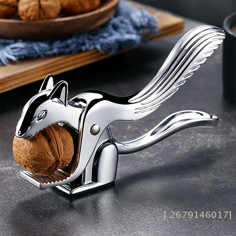 【YY26】Squirrel Walnut Sheller Opener Pine Pecan Hazelnut Plier Quick Walnut Cracker Almond Nut Pecan Nuts Nutcracker