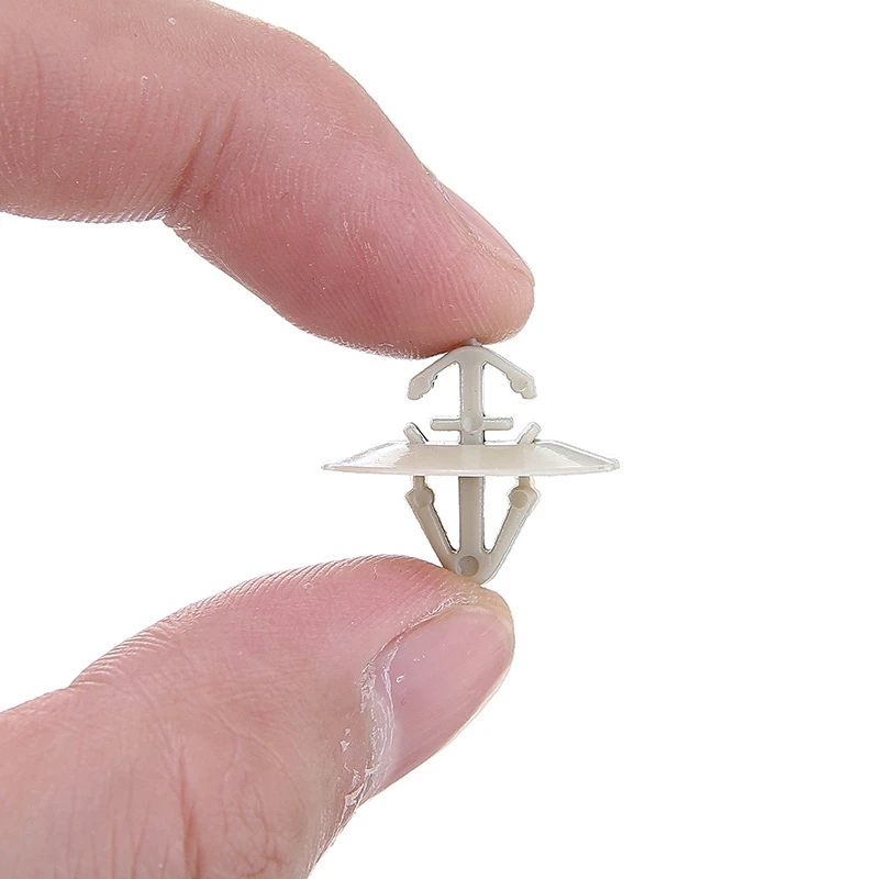 AT77 100 шт. зажимы для Renault Kangoo Trafic Nissan Primastar Opel Vivaro, боковая молдинга движения, нижняя защита, накладка двери