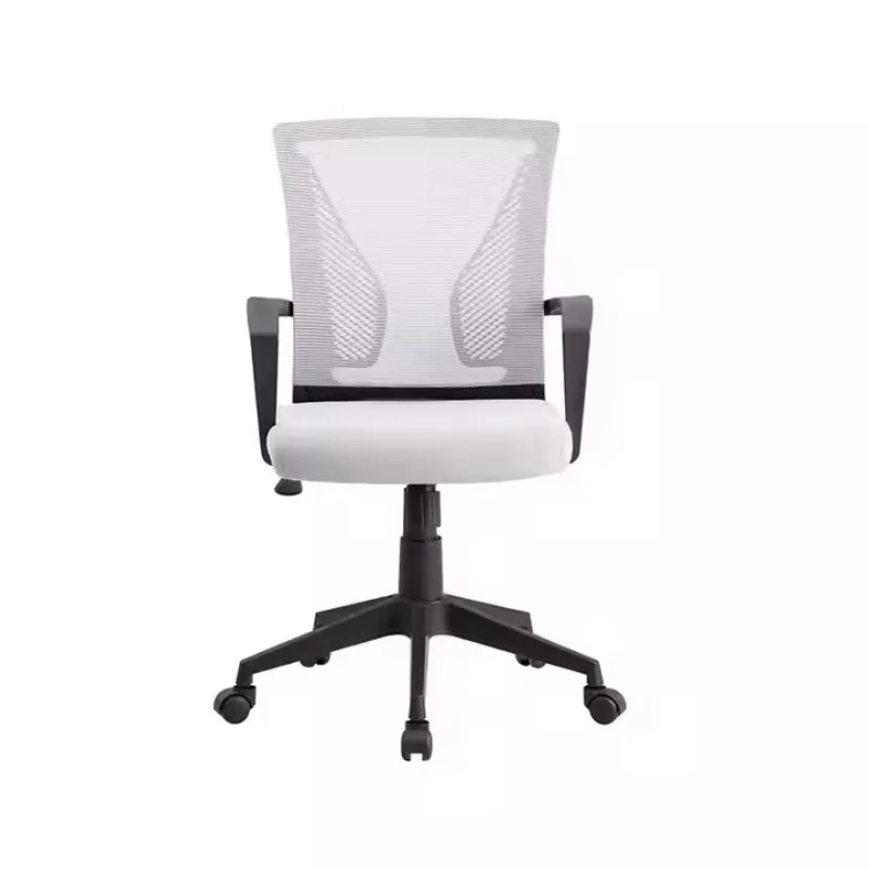 

Space Saving Mid Back Task Chair with Lumbar Support & Flip up Arms for Small Office