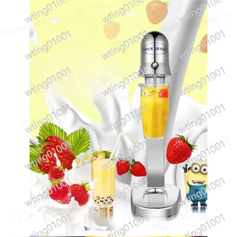 for Milk Shake Machine Double Cups Stainless Steel Shaker Milk Mixer Bubble Tea Maker