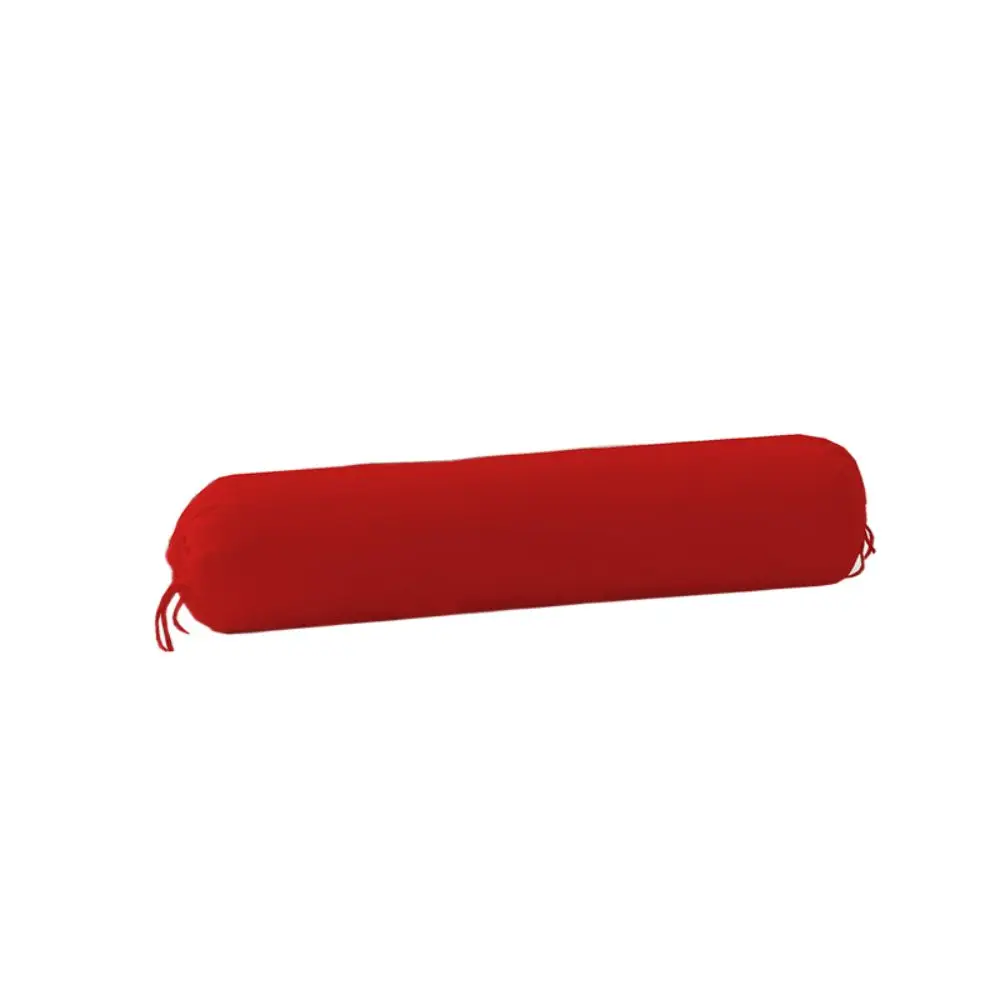 Solid Color Long Cylindrical Pillowcase Removable Durable Bedroom Neck Bolster Pillowslip Household Washable