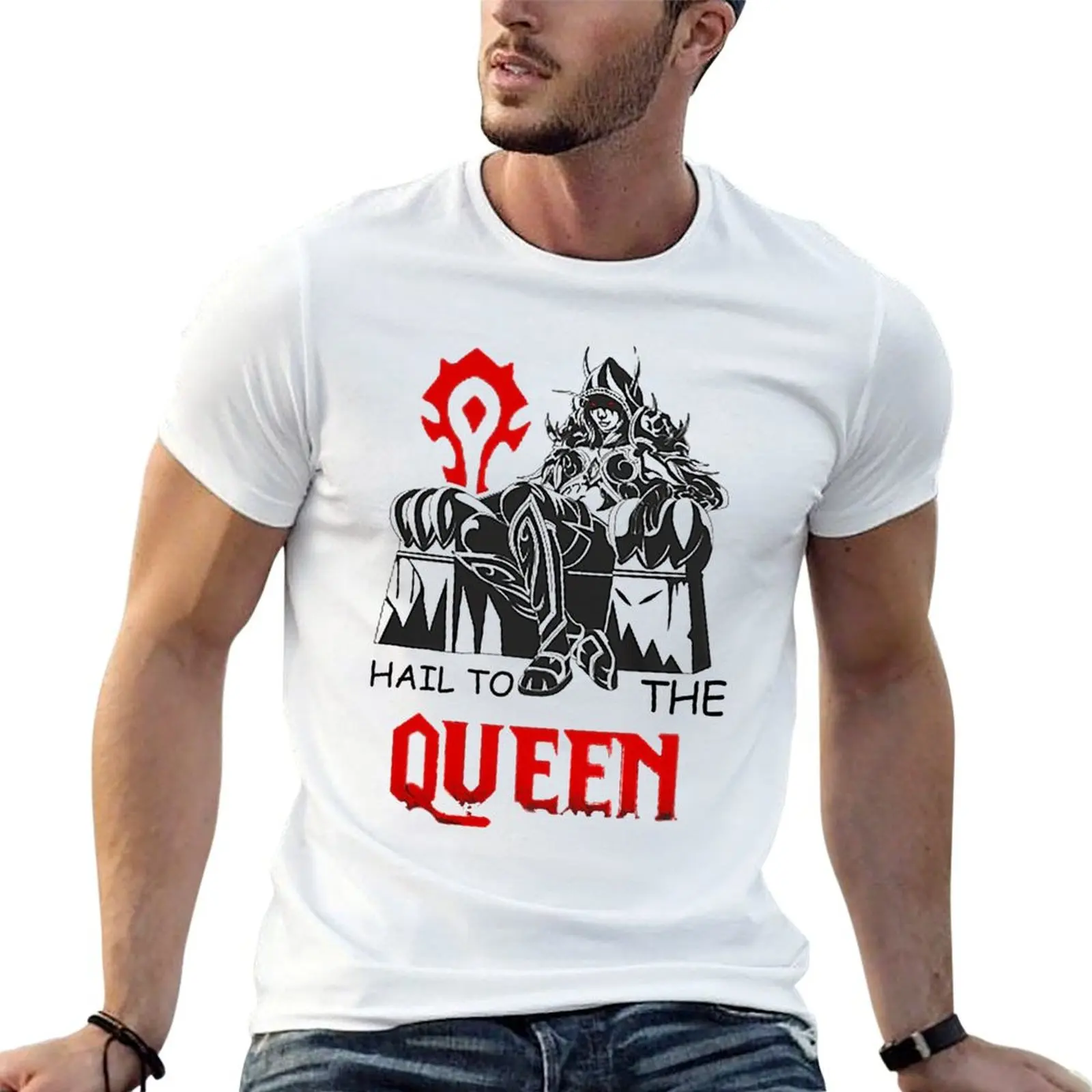 

Sylvanas T-Shirt t shirt for man 100 percent cotton t shirts for man graphic vintage T-Shirt