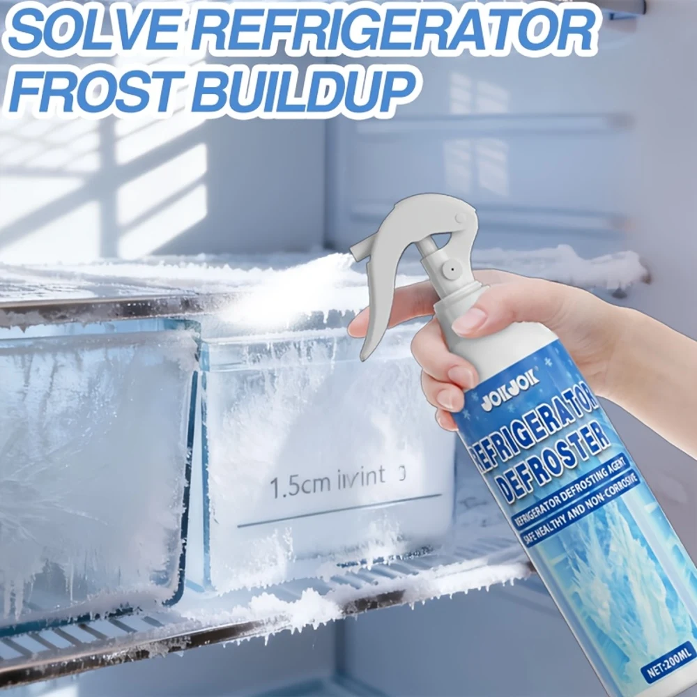 

Large Capacity Quick Melt Ice Remover for Refrigerators, Freezers & Freezers - 5-6 Minute Fast Ice Removal with No Residue, Idea
