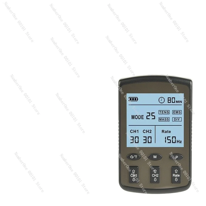 Low Frequency Pulse 510K Dual Channel EMS Meridian Physiotherapy Instrument Shoulder and Cervical Massage Instrument 7000Pr