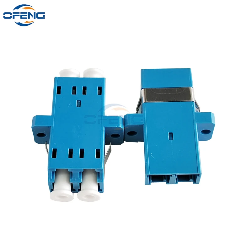 10PCS Optical Fiber Butt Joint Simplex SC Flange FC LC ST Coupler Carrier Grade Optical Brazing Connector Adapter customized